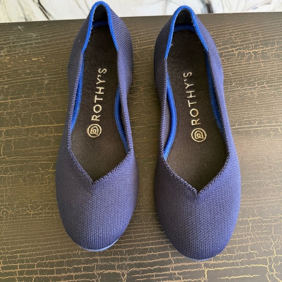 Rothy's Women's Navy Blue Loafers - Picture 2 of 5